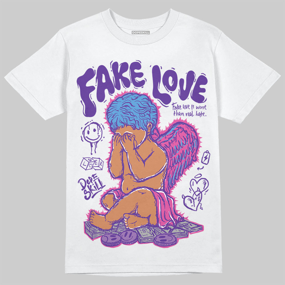 PURPLE Collection superstreetwear T-Shirt False Love Graphic