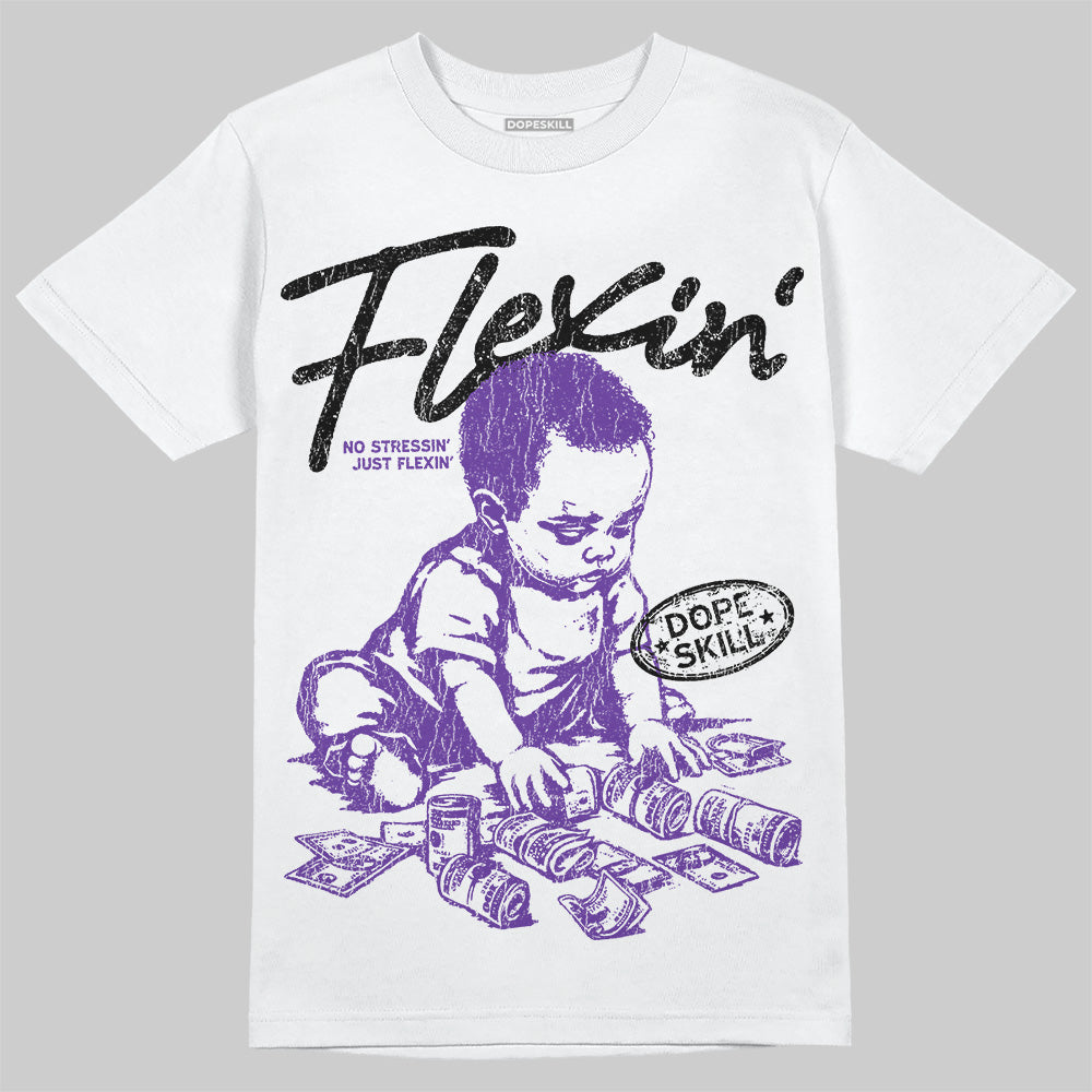 PURPLE Collection superstreetwear T-Shirt Flexin' Graphic