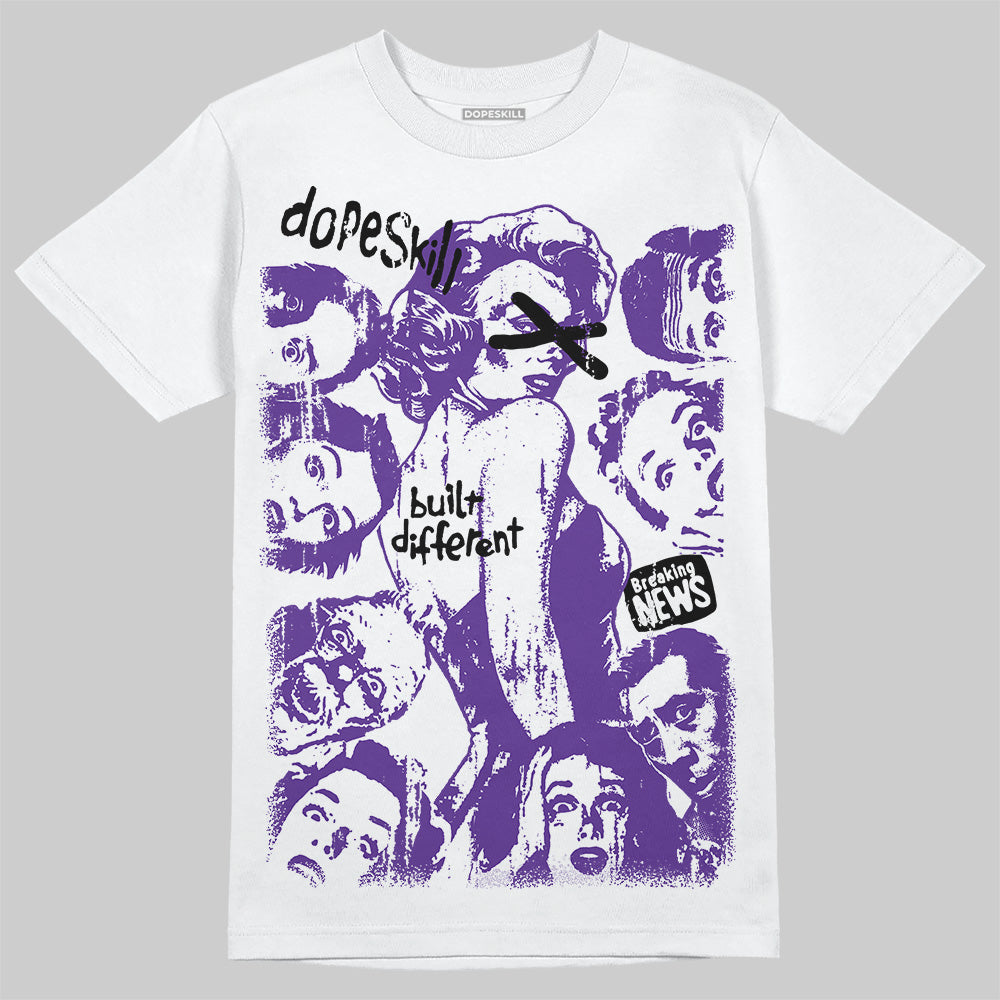 PURPLE Collection superstreetwear T-Shirt Built Different Graphic