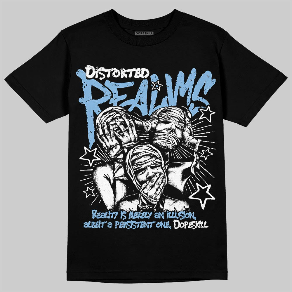 Powder Blue 9s superstreetwear T-Shirt Distorted Realms Graphic