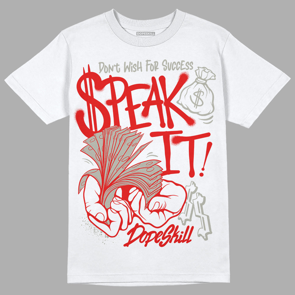 Fire Red 3s superstreetwear T-Shirt Speak It Graphic