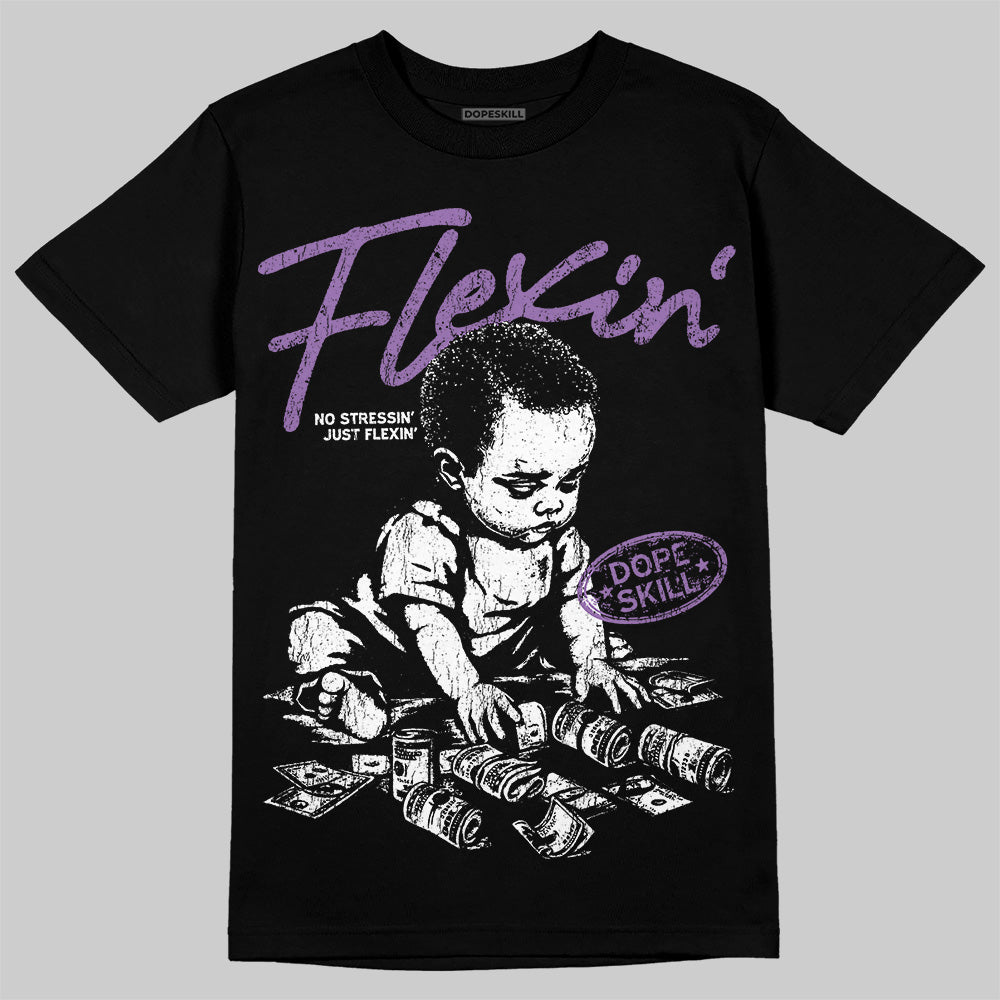 PURPLE Collection superstreetwear T-Shirt Flexin' Graphic