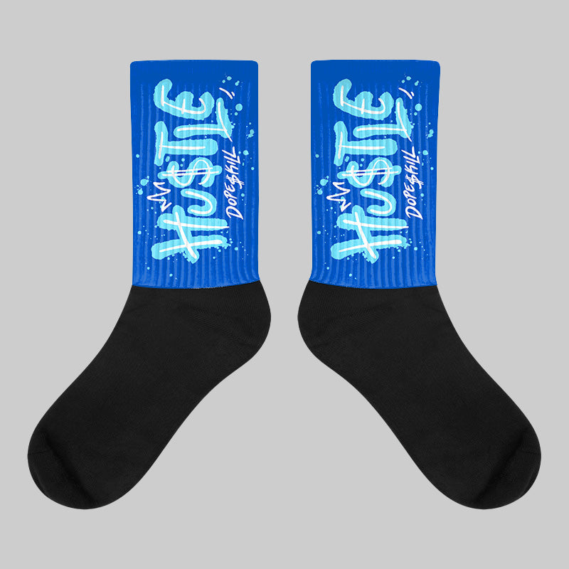 SB Dunk Argon superstreetwear Sublimated Socks Hustle Graphic