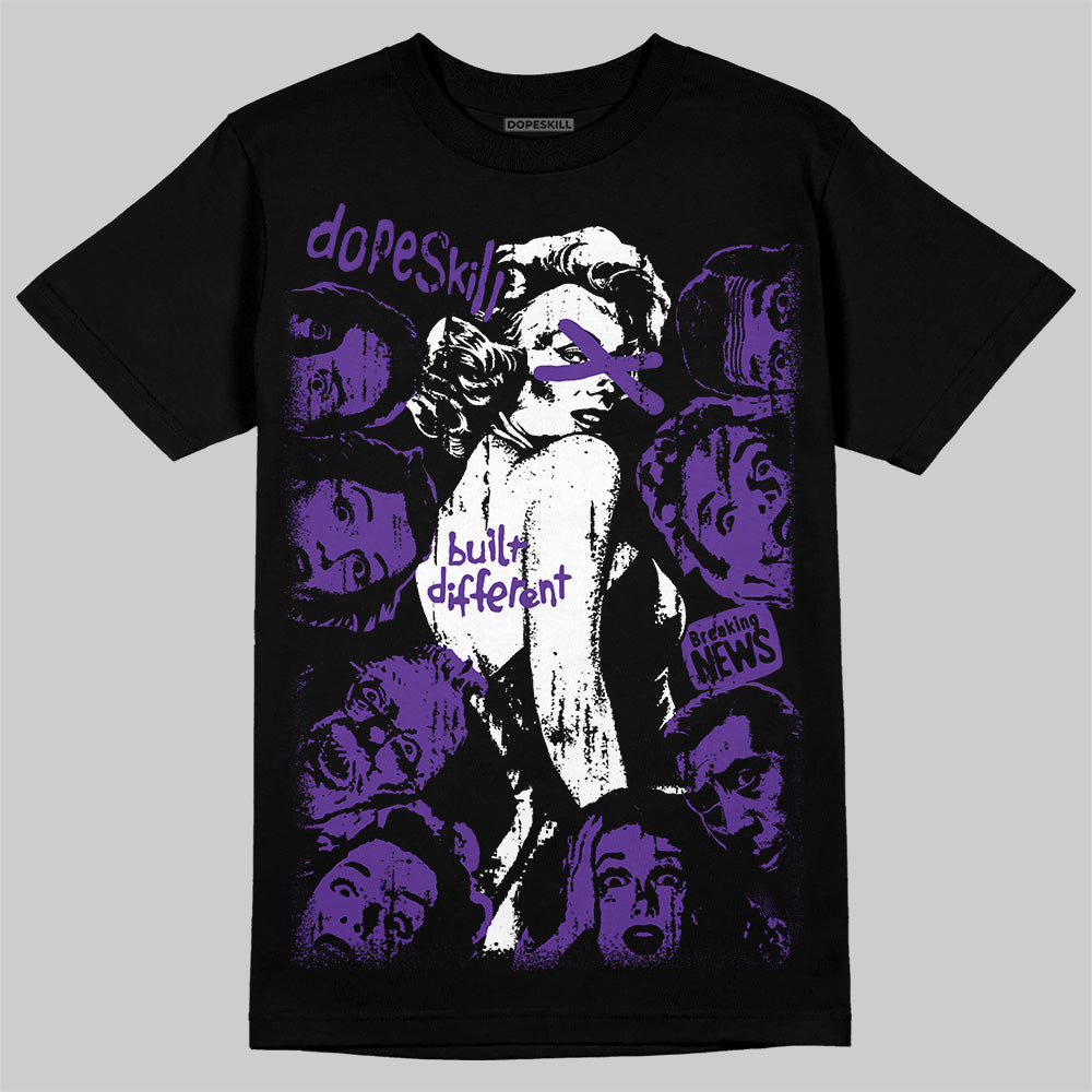 PURPLE Collection superstreetwear T-Shirt Built Different Graphic