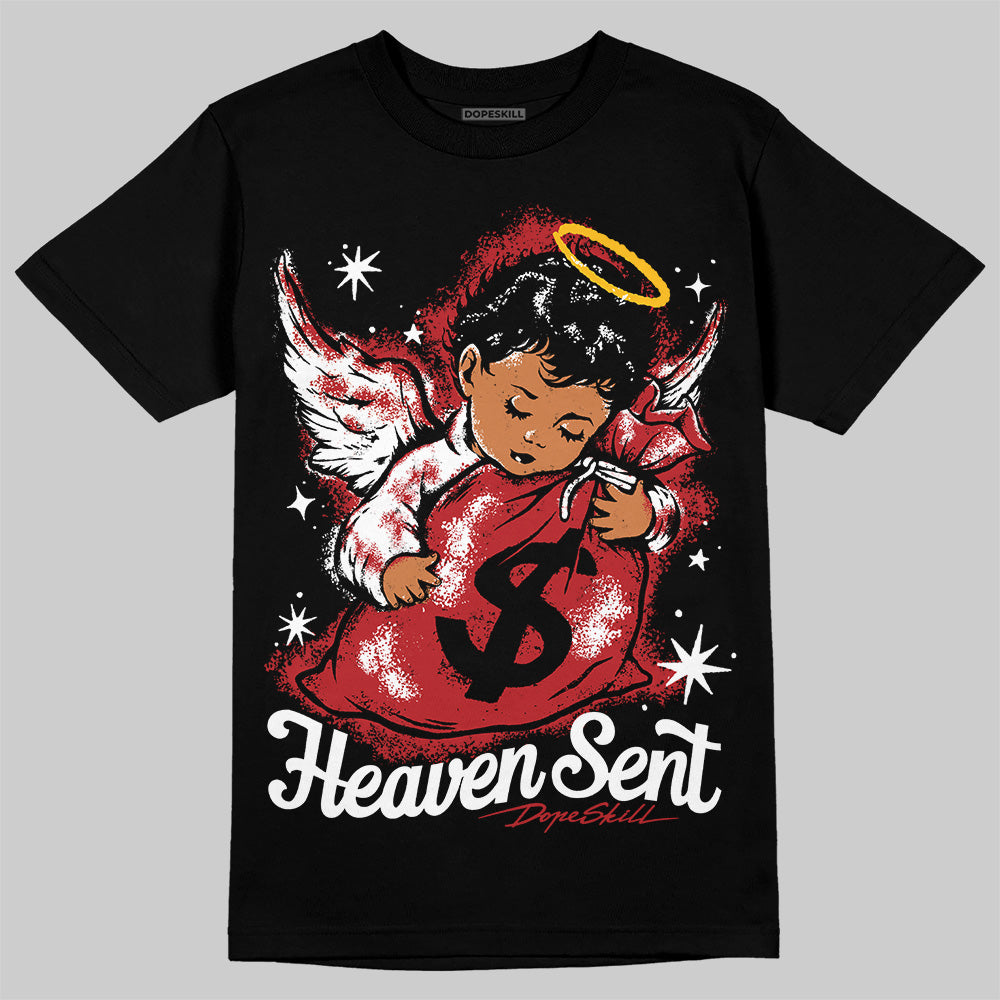 Flu Game 12s superstreetwear T-Shirt Heaven Sent Graphic