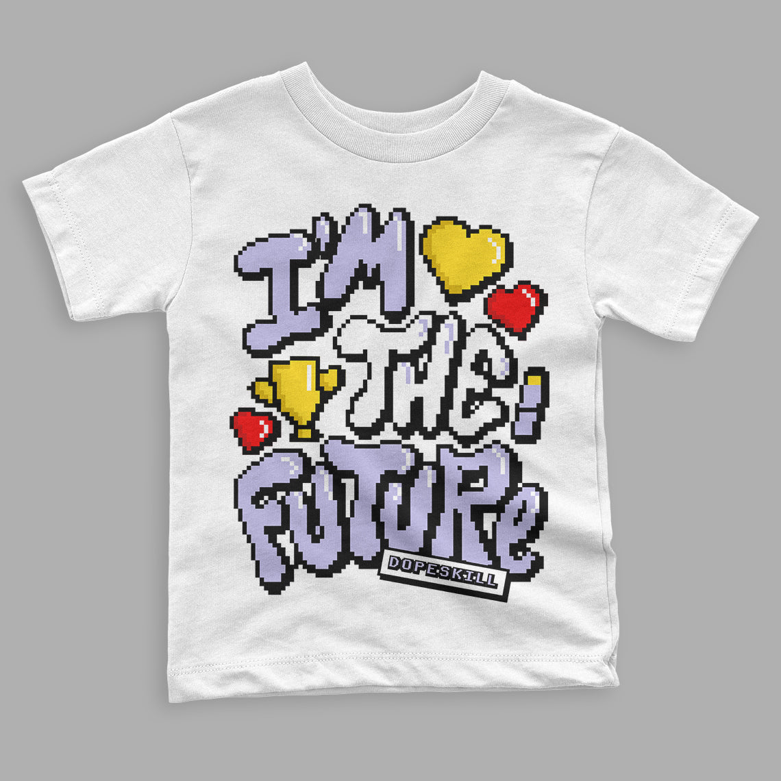 Pure Violet 11s Low superstreetwear Toddler Kids T-shirt I'm The Future Graphic