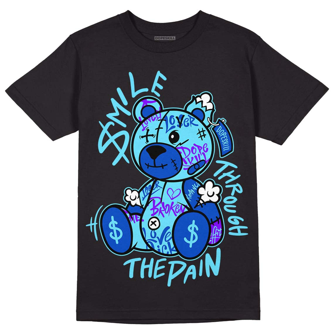 SB Dunk Argon superstreetwear T-Shirt Smile Through The Pain Graphic