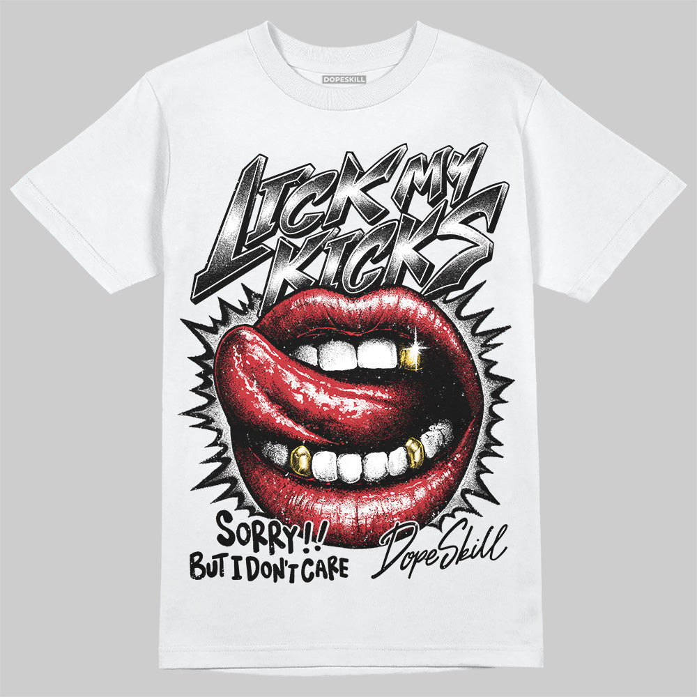 Bred Velvet 11s superstreetwear T-Shirt Lick My Kicks Graphic