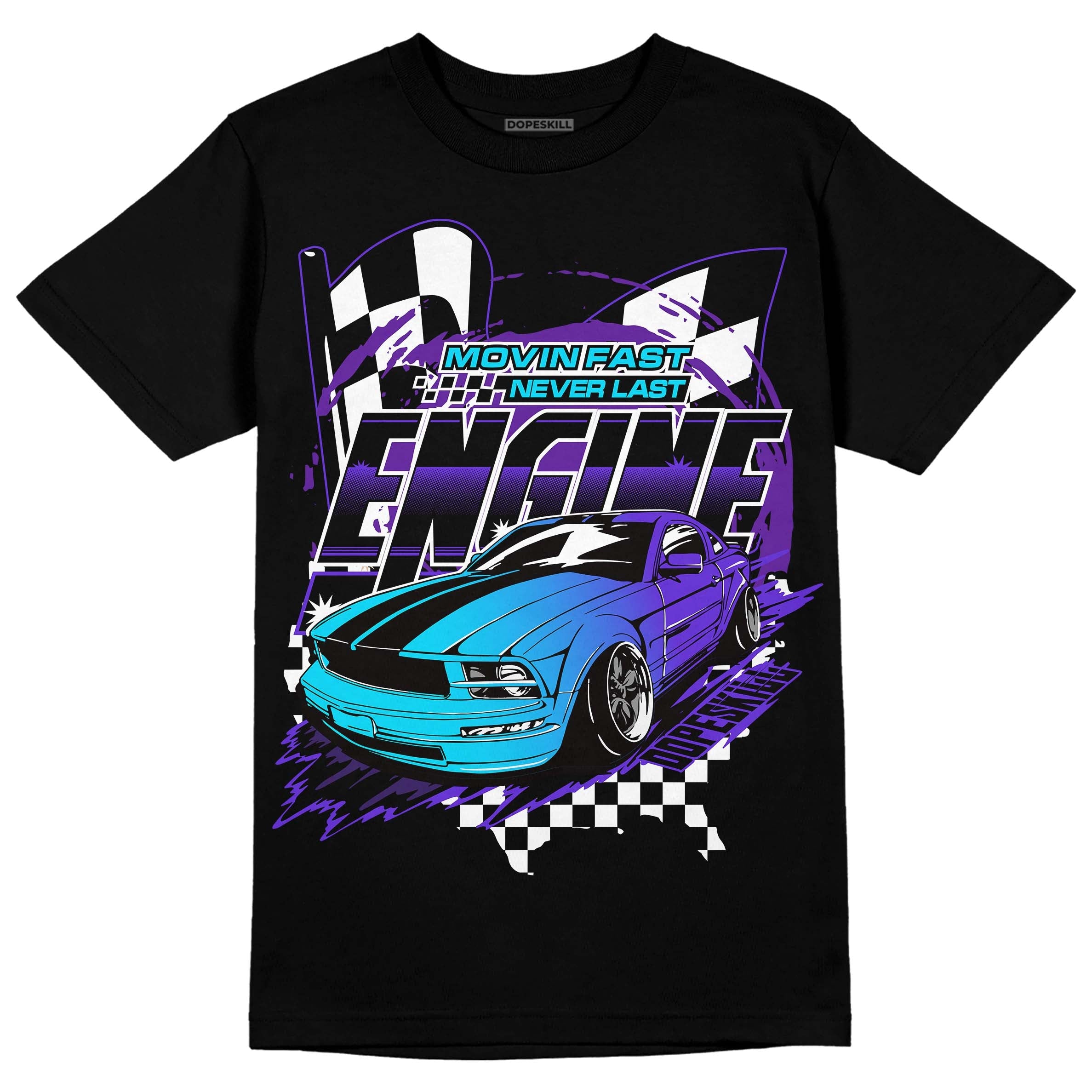 Aqua 6s superstreetwear T-Shirt ENGINE Tshirt Graphic