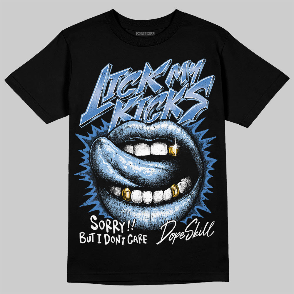 Women's Runner Sneaker Light Blue superstreetwear T-Shirt Lick My Kicks Graphic