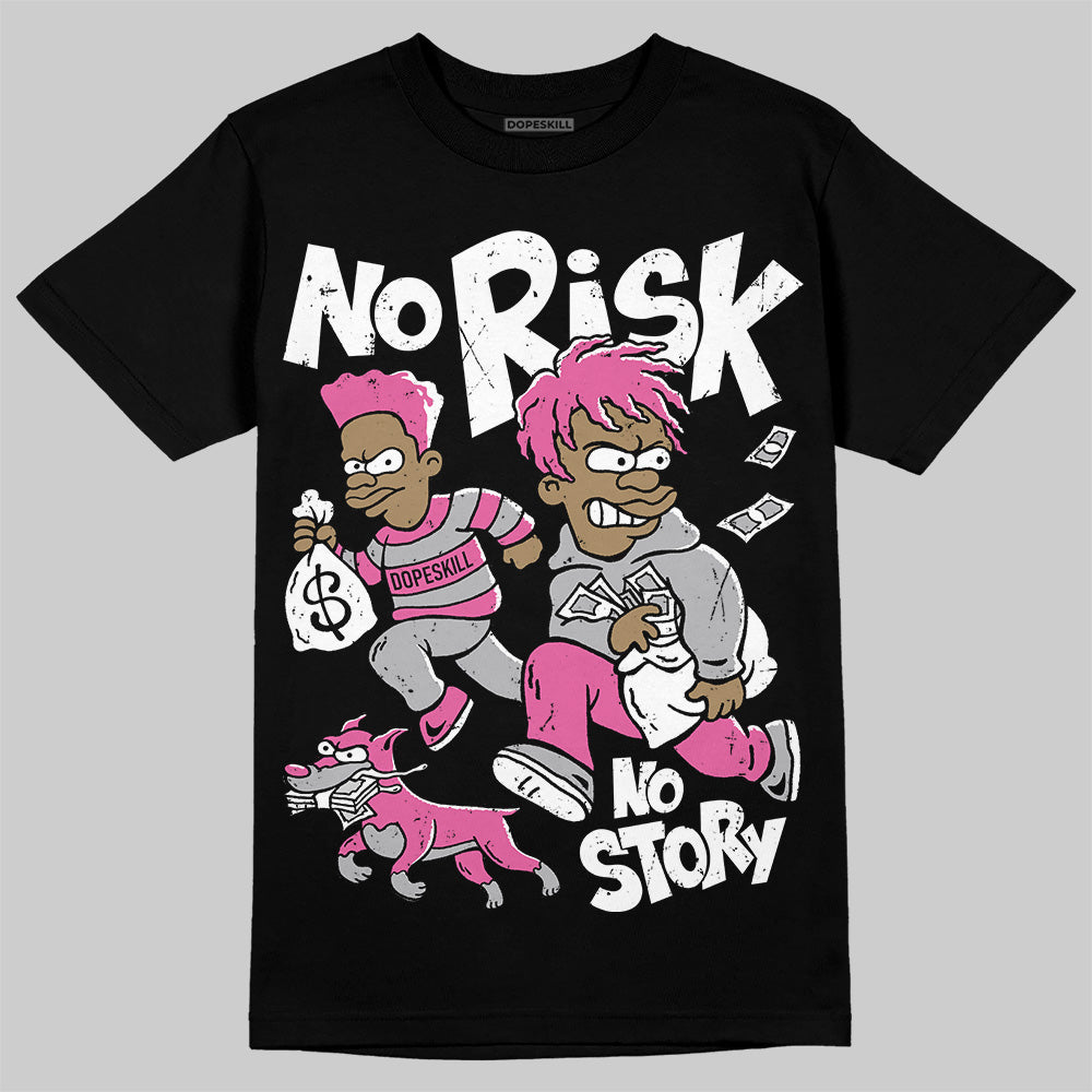 Kayano 14 Cream Sweet Pink superstreetwear T-Shirt No Risk No Story Graphic