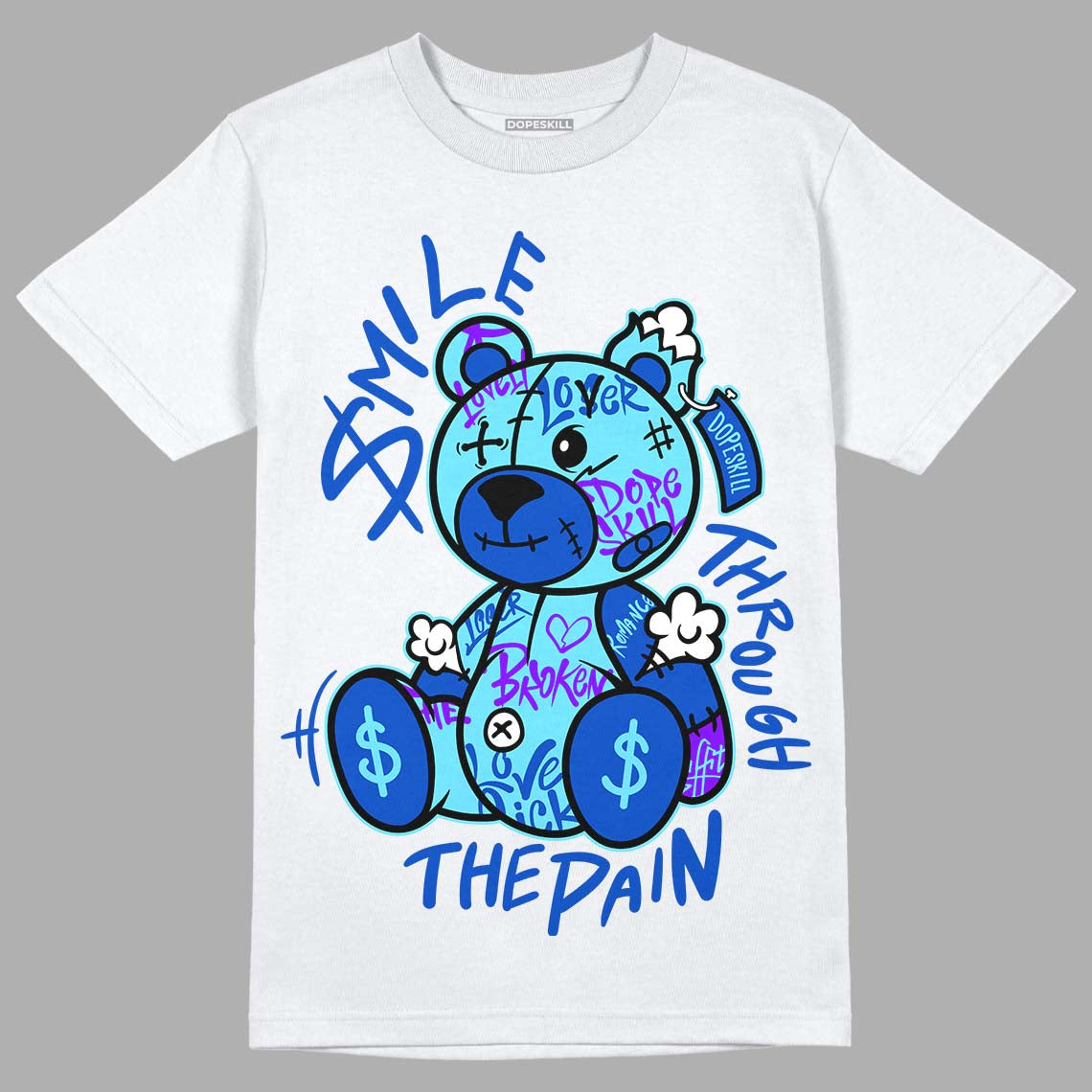 SB Dunk Argon superstreetwear T-Shirt Smile Through The Pain Graphic
