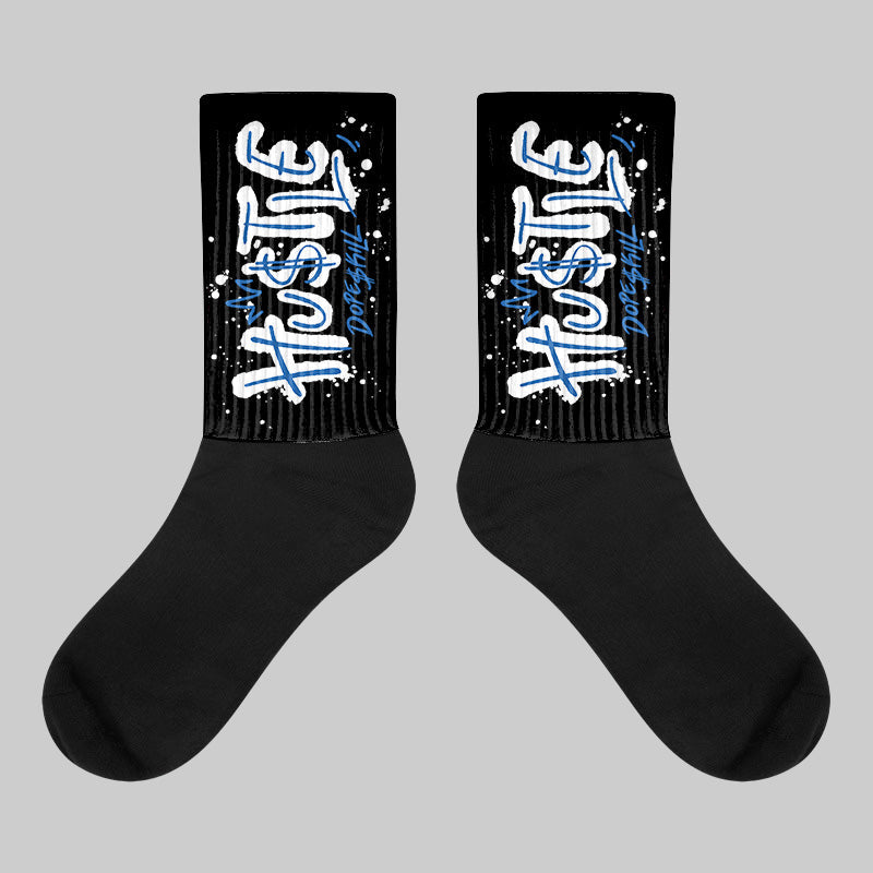 Space Jam 11s superstreetwear Sublimated Socks Hustle Graphic