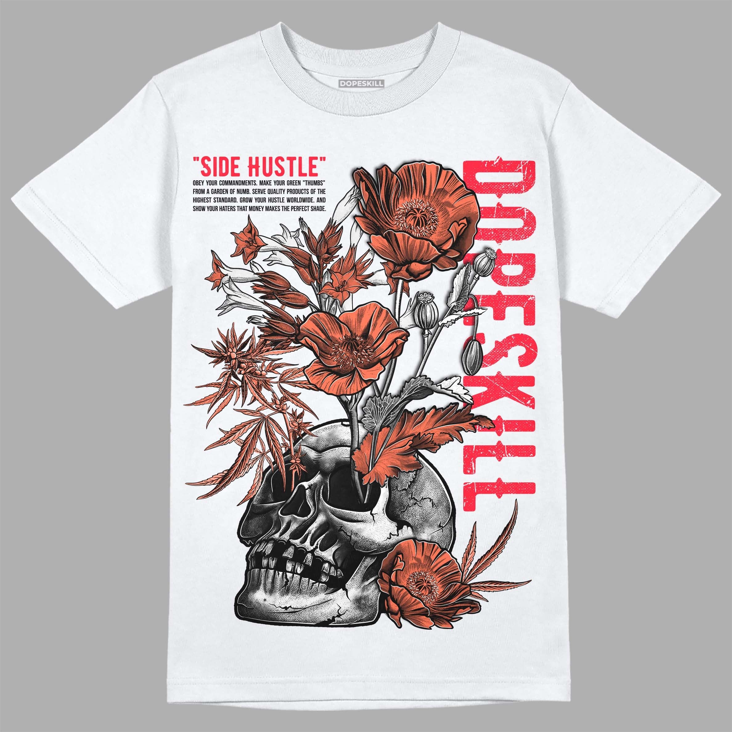 Crimson Bliss 5s superstreetwear T-Shirt Side Hustle Graphic