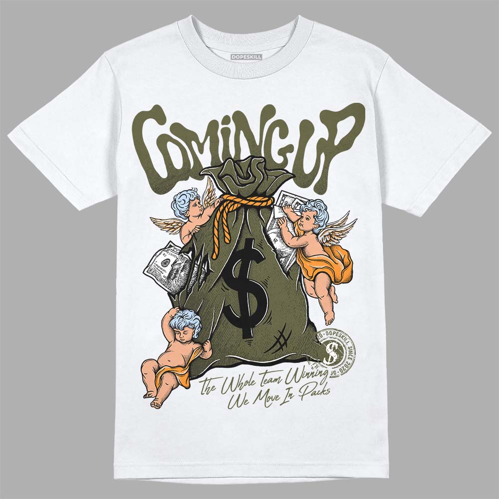Olive 5s superstreetwear T-Shirt Money Bag Coming Up Graphic