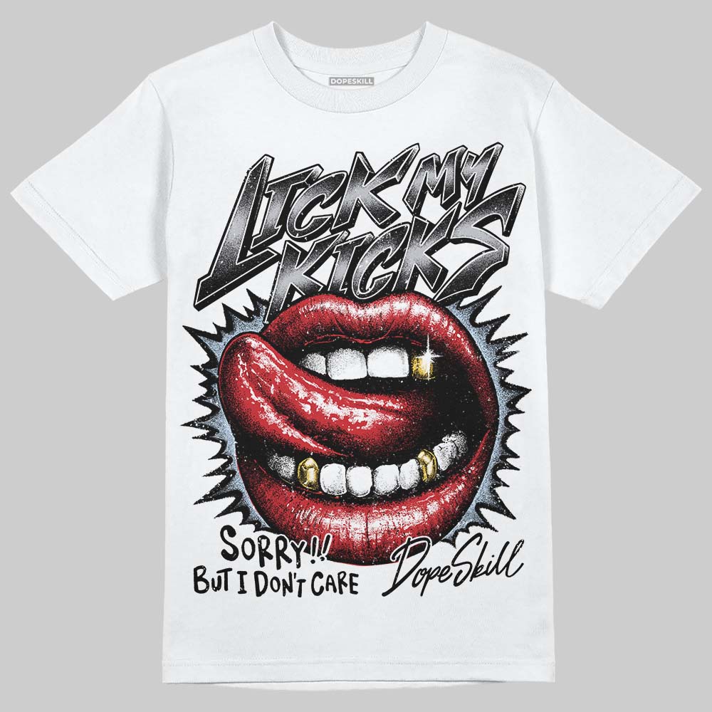 Black Metallic Reimagined 5s superstreetwear T-Shirt Lick My Kicks Graphic