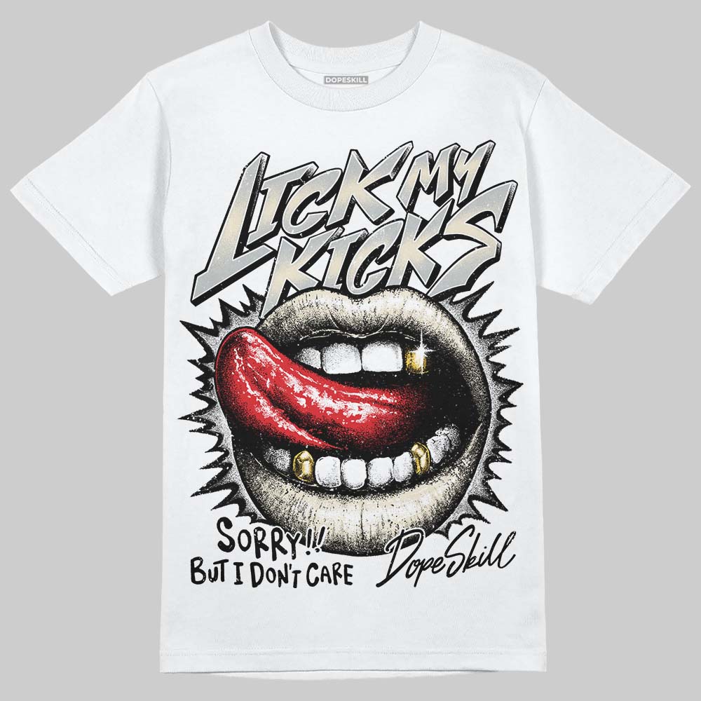 Reverse Metallic 5s superstreetwear T-Shirt Lick My Kicks Graphic