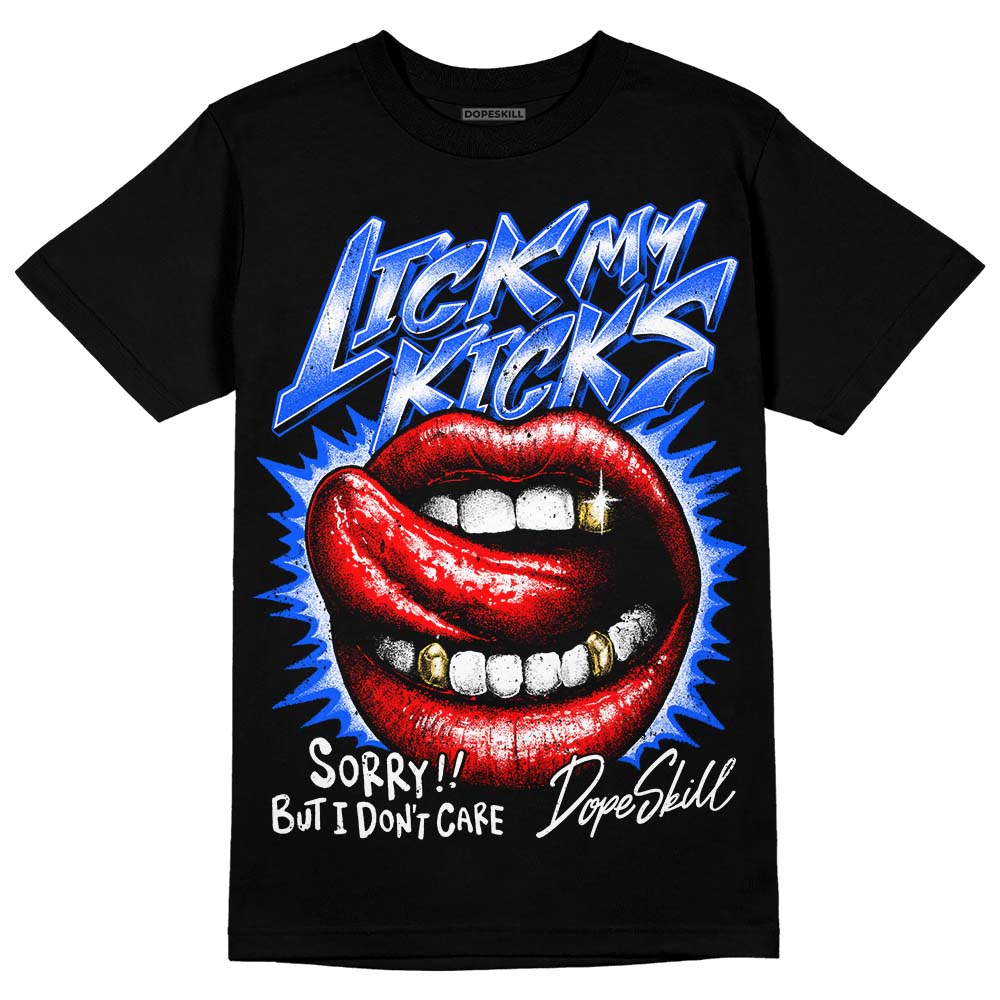Royal Blue Collection superstreetwear T-Shirt Lick My Kicks Graphic