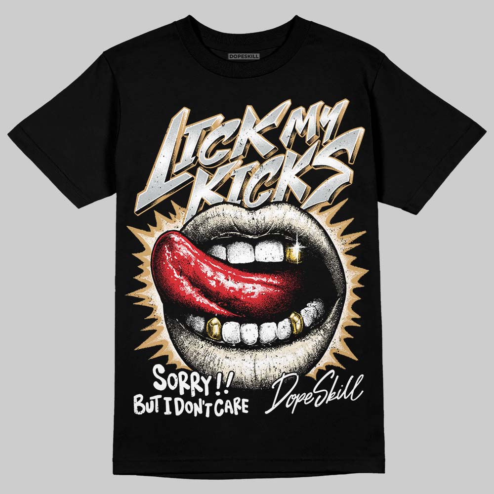 Reverse Metallic 5s superstreetwear T-Shirt Lick My Kicks Graphic