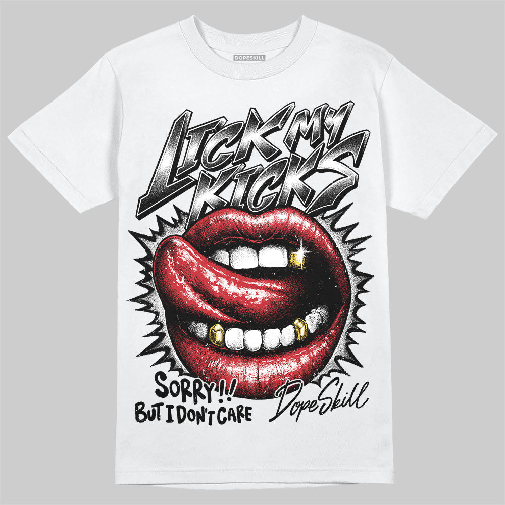 Bred 11s superstreetwear T-Shirt Lick My Kicks Graphic