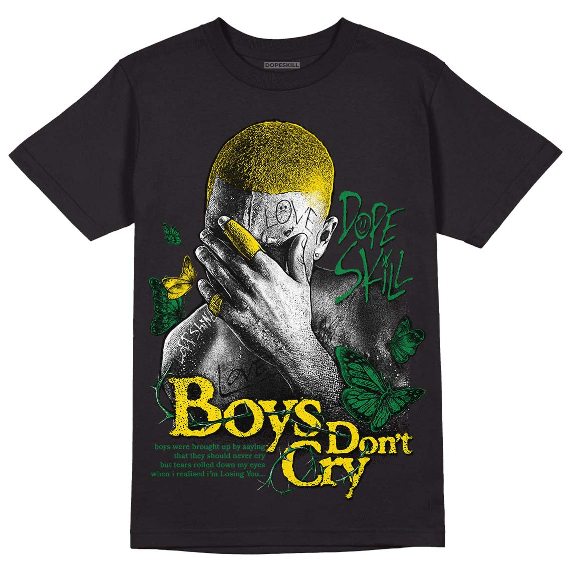 Dunk Low Reverse Brazil superstreetwear T-Shirt Boys Don't Cry Graphic