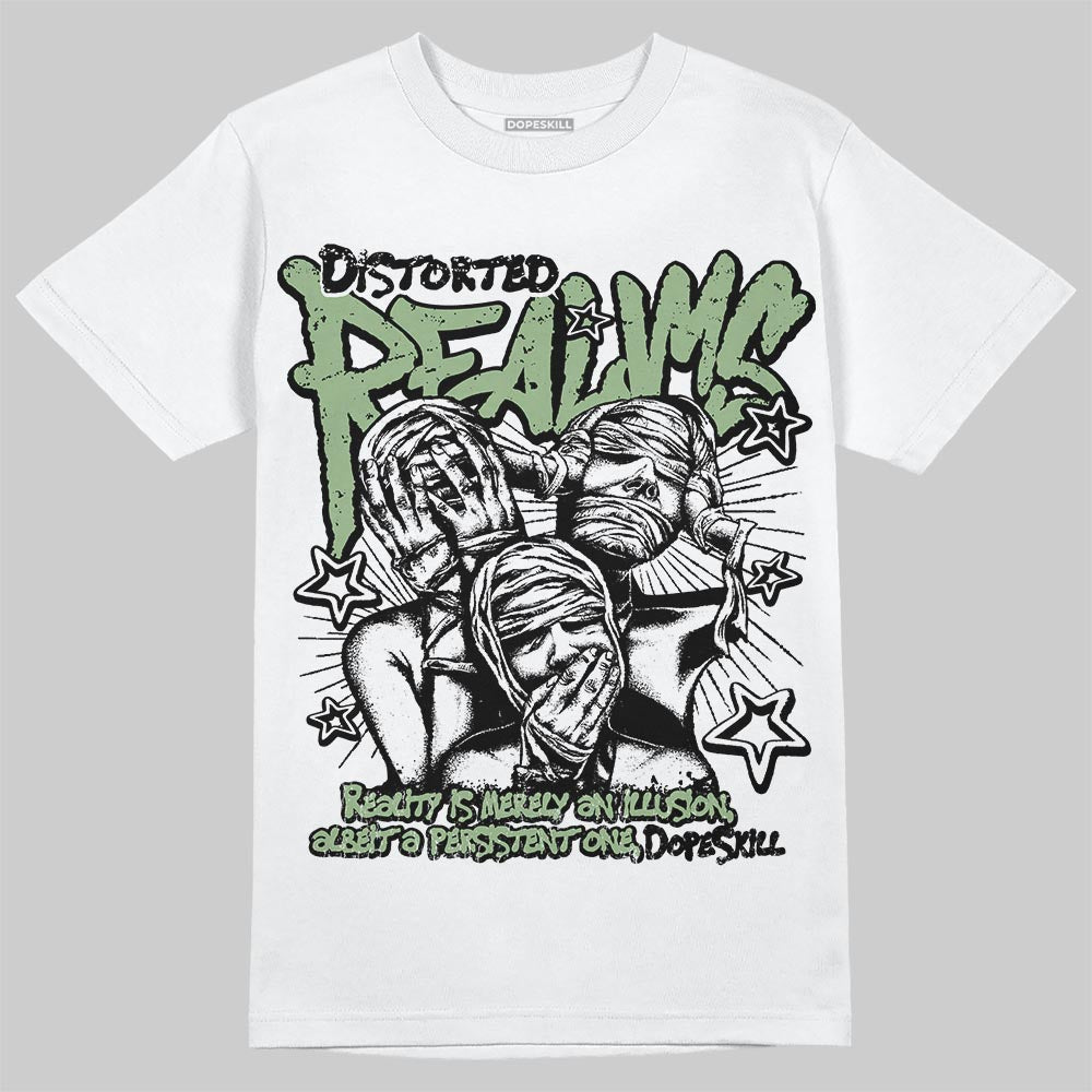 Seafoam 4s superstreetwear T-Shirt Distorted Realms Graphic