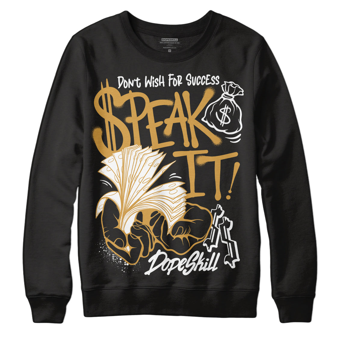 Gratitude 11s superstreetwear Sweatshirt Speak It Graphic