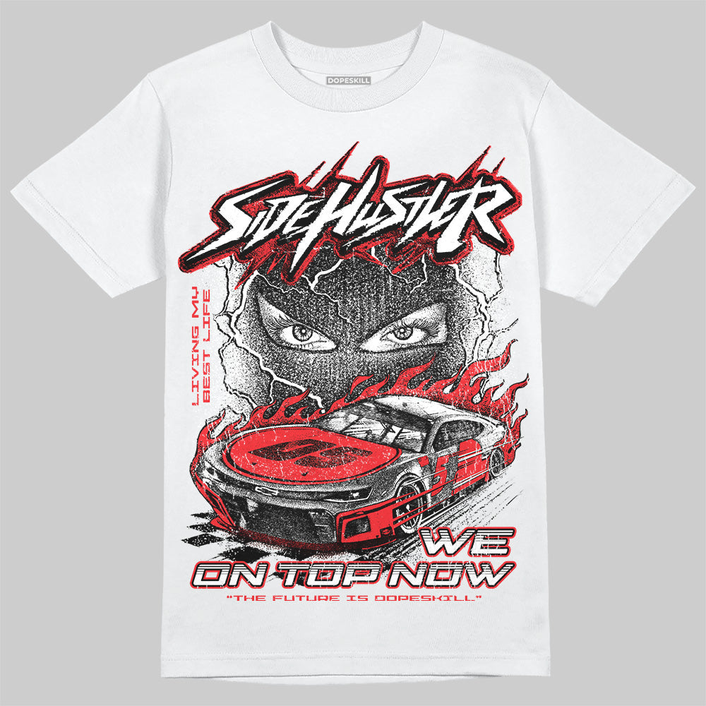 Red Collection superstreetwear T-Shirt New Side Hustler Graphic