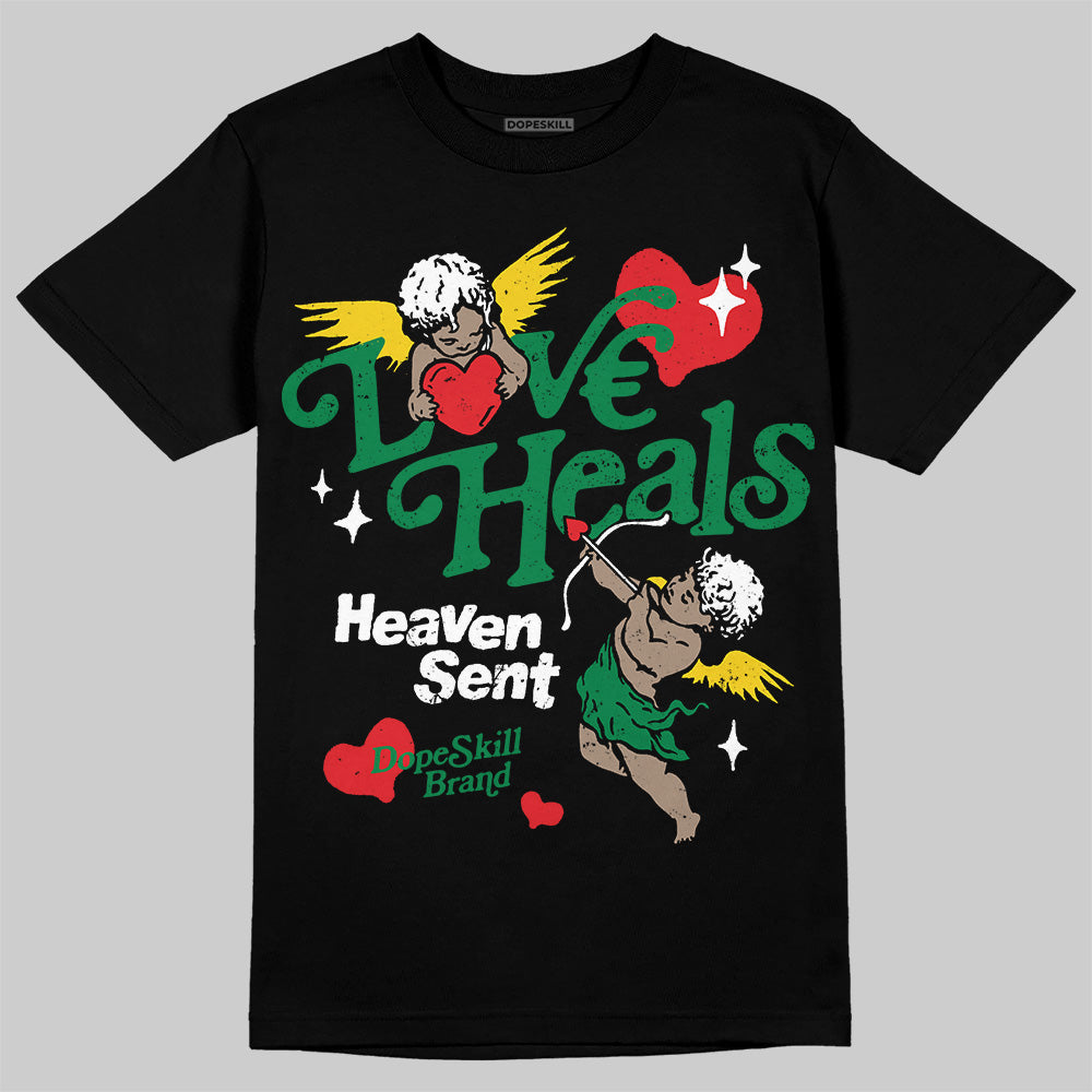 Lucky Green 5s superstreetwear T-Shirt New Love Heals Graphic