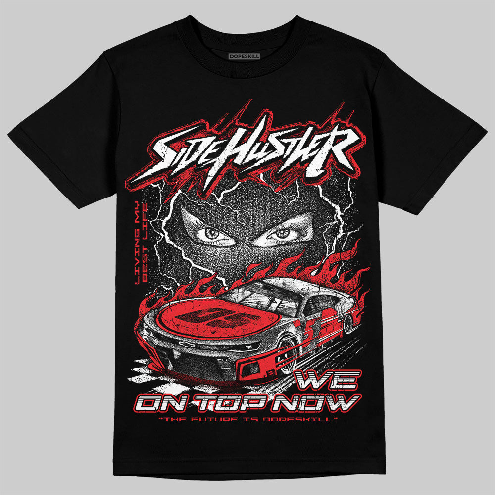 Red Collection superstreetwear T-Shirt New Side Hustler Graphic