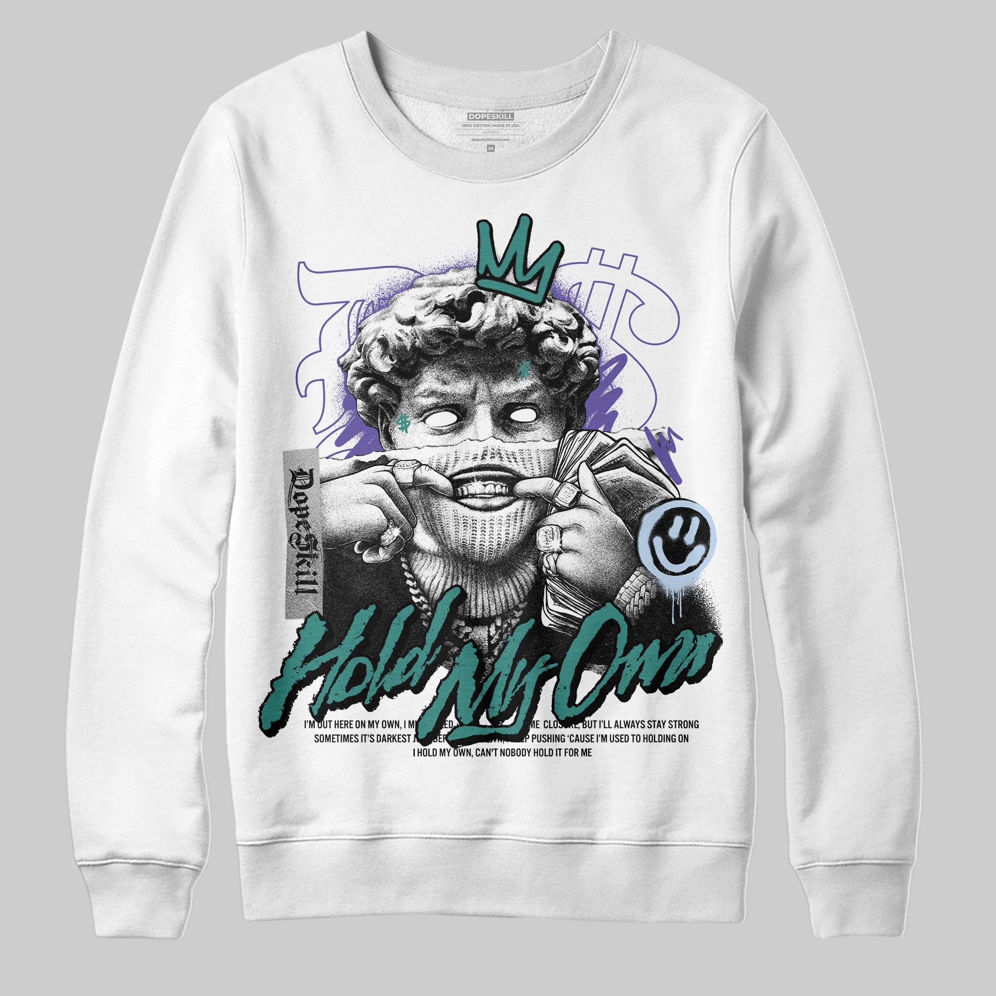 Grape 5s superstreetwear Sweatshirt In My Way Graphic