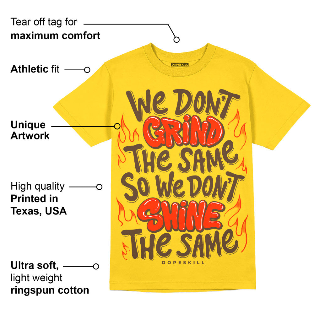 Yellow Ochre 6s superstreetwear Yellow T-shirt Grind Shine Graphic