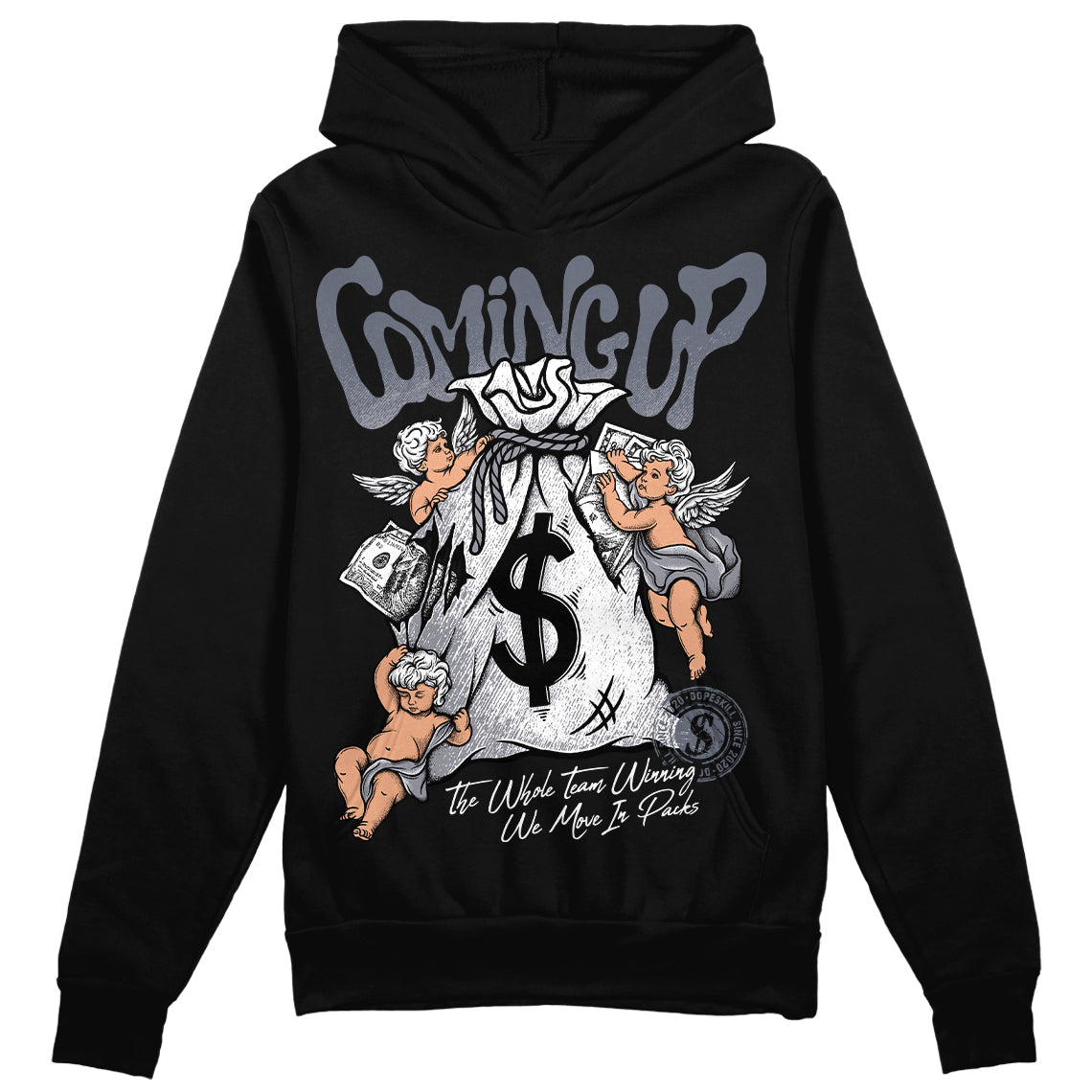 Stealth 14s superstreetwear Hoodie Sweatshirt Money Bag Coming Up Graphic