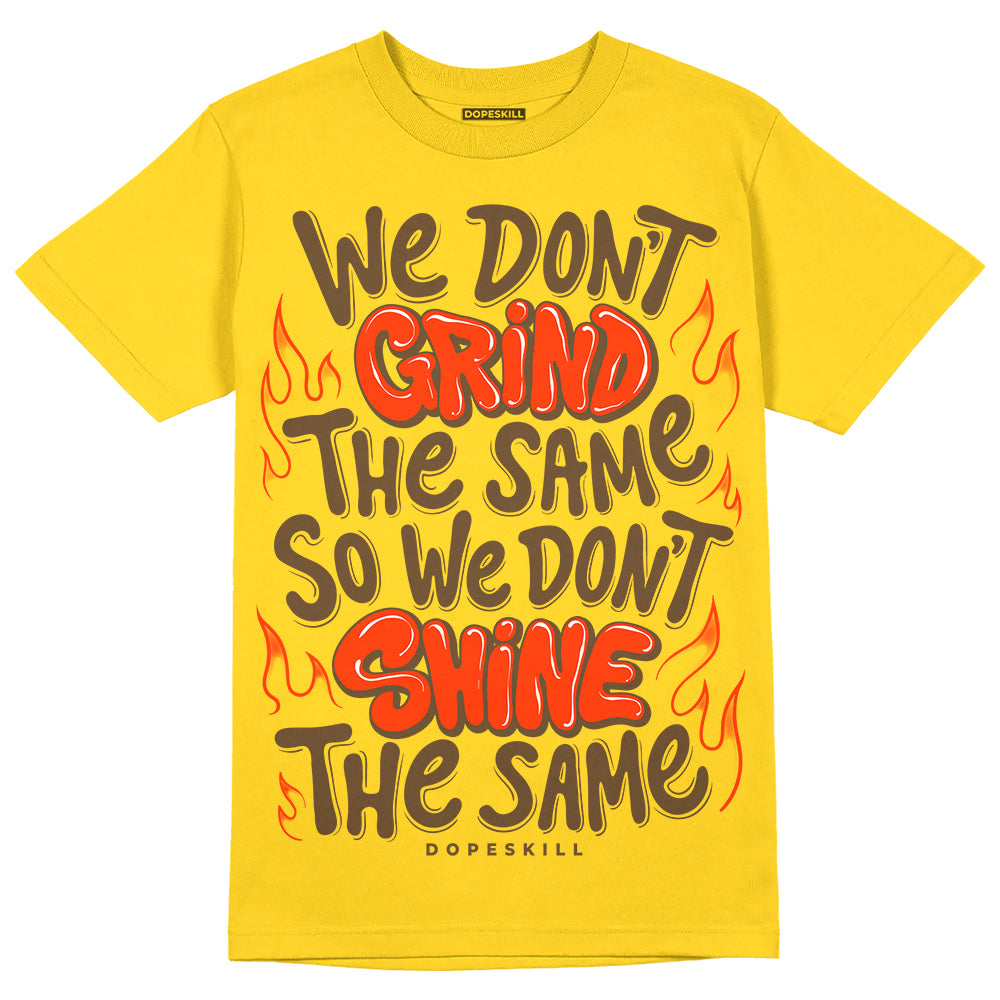 Yellow Ochre 6s superstreetwear Yellow T-shirt Grind Shine Graphic