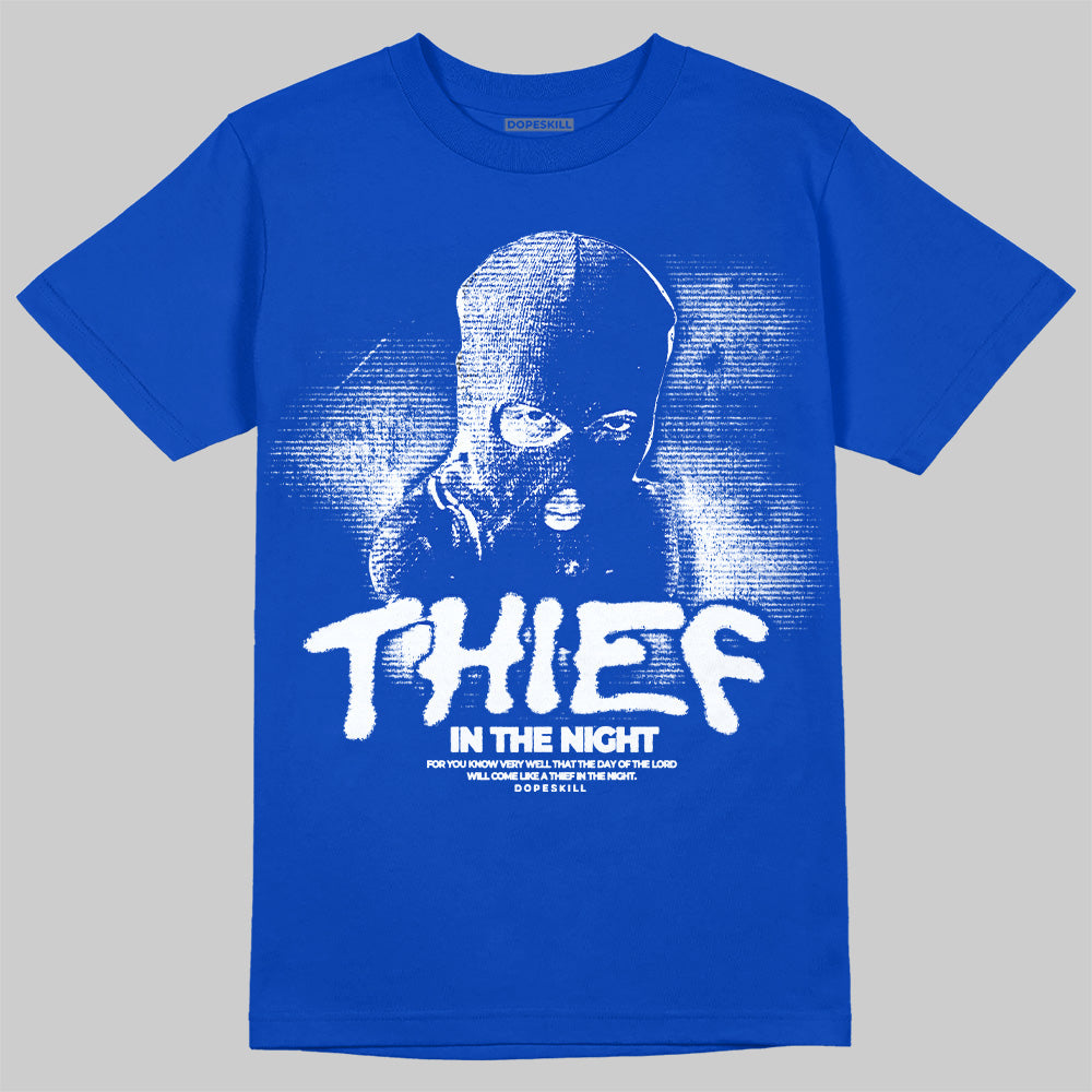 Royal Blue Collection superstreetwear T-Shirt Thief In The Night Graphic