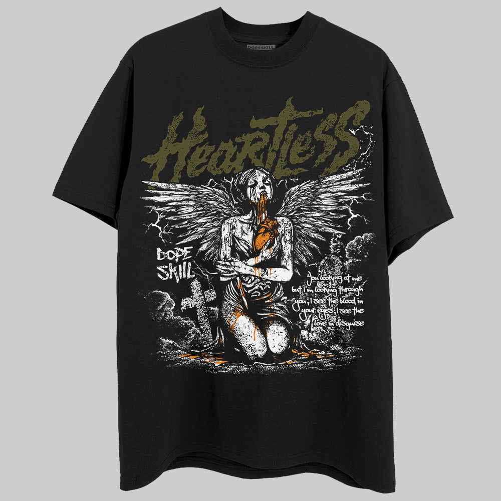 Olive 5s superstreetwear T-Shirt Heartless Graphic
