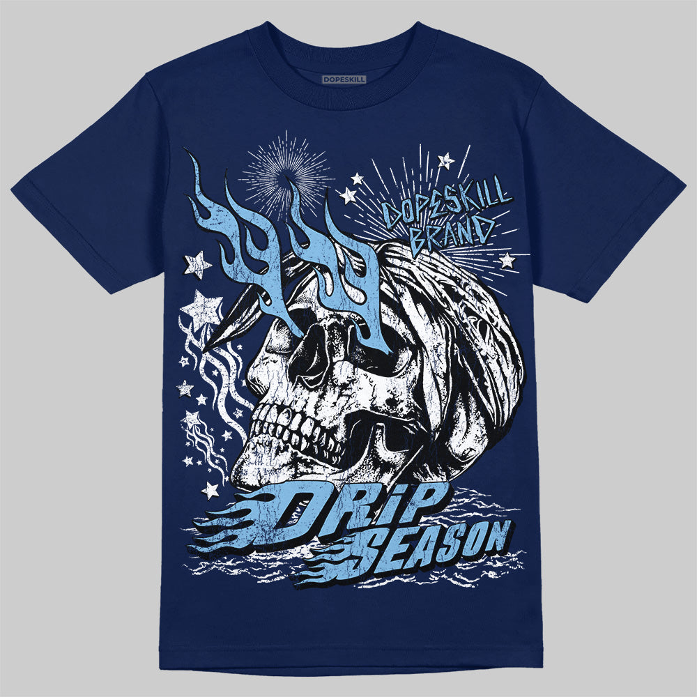 University Blue Collection superstreetwear T-Shirt Drip Season Graphic
