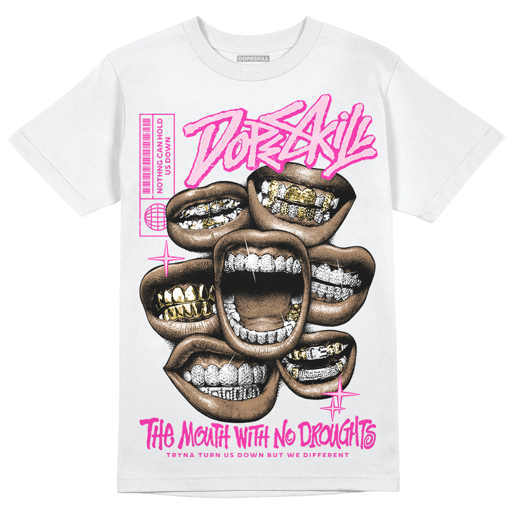 Triple Pink Dunk superstreetwear T-Shirt The Mouth With No Droughts Graphic