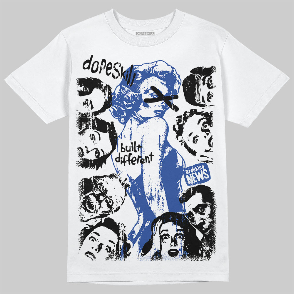Royal Blue Collection superstreetwear T-Shirt Built Different Graphic