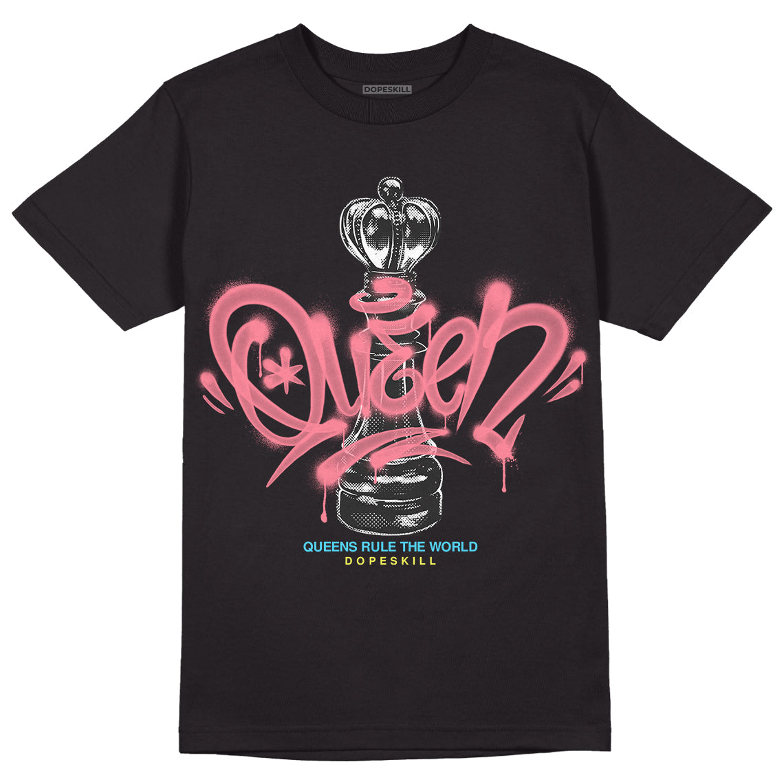 Candy Easter Dunk Low superstreetwear T-Shirt Queen Chess Graphic