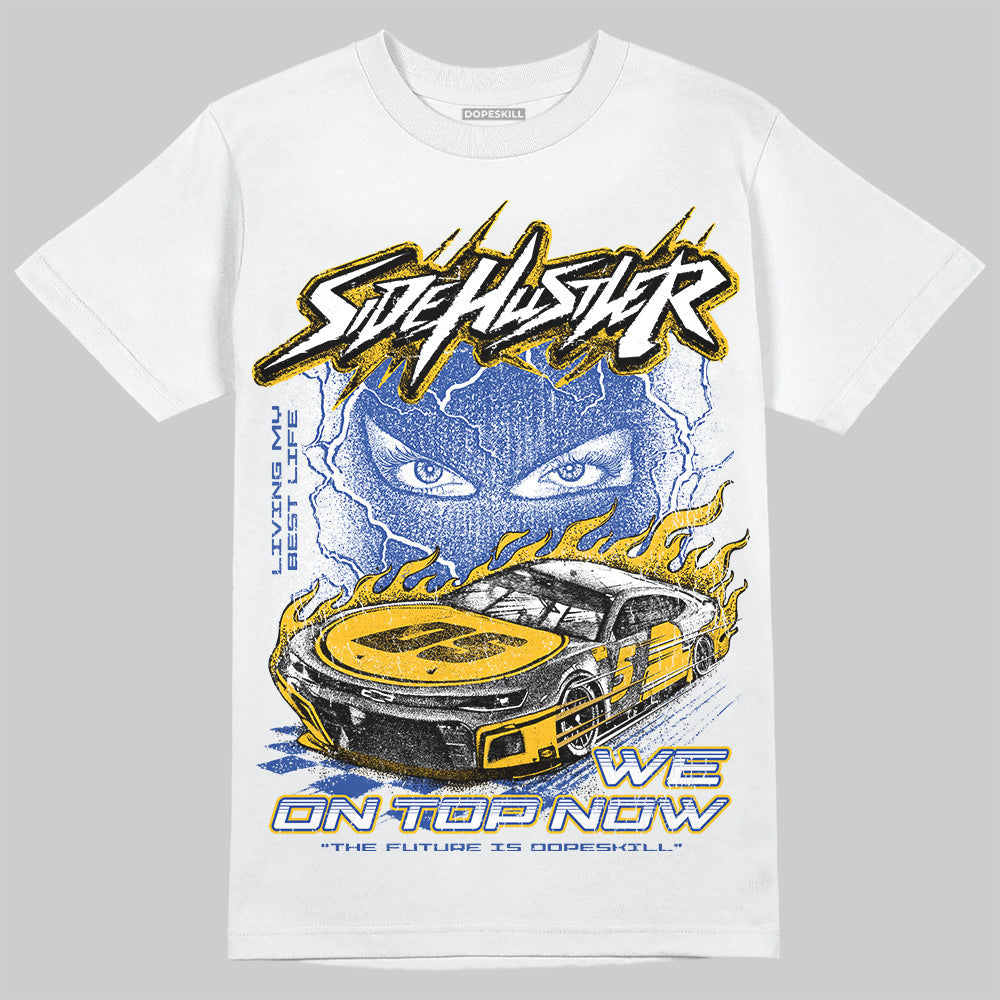 Royal Blue Collection superstreetwear T-Shirt New Side Hustler Graphic
