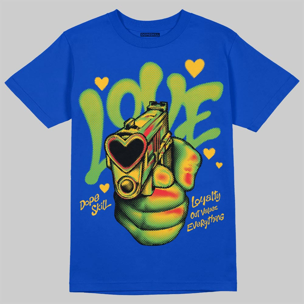 Royal Blue Collection superstreetwear T-Shirt Love Shot Graphic
