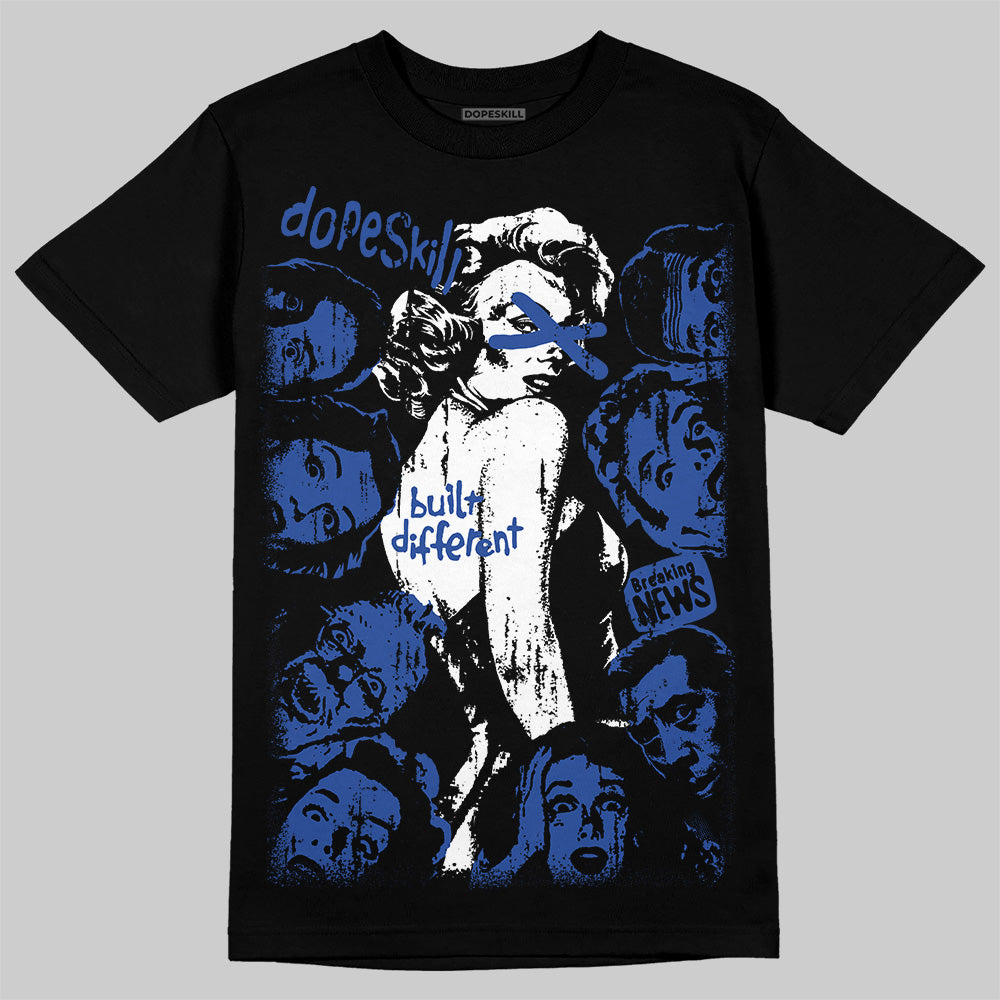 Royal Blue Collection superstreetwear T-Shirt Built Different Graphic