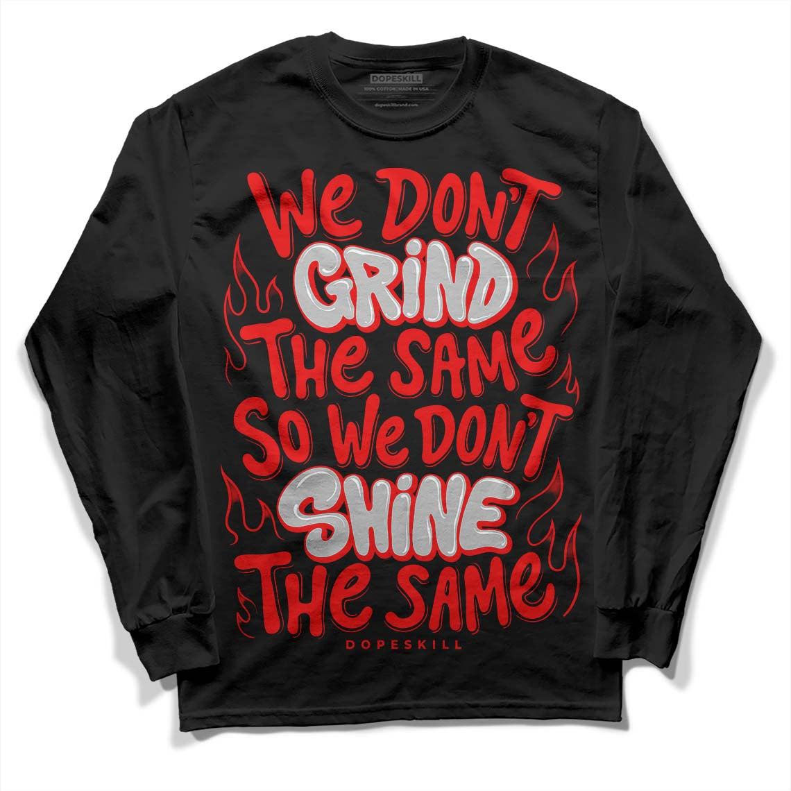 Cherry 12s superstreetwear Long Sleeve T-Shirt Grind Shine Graphic