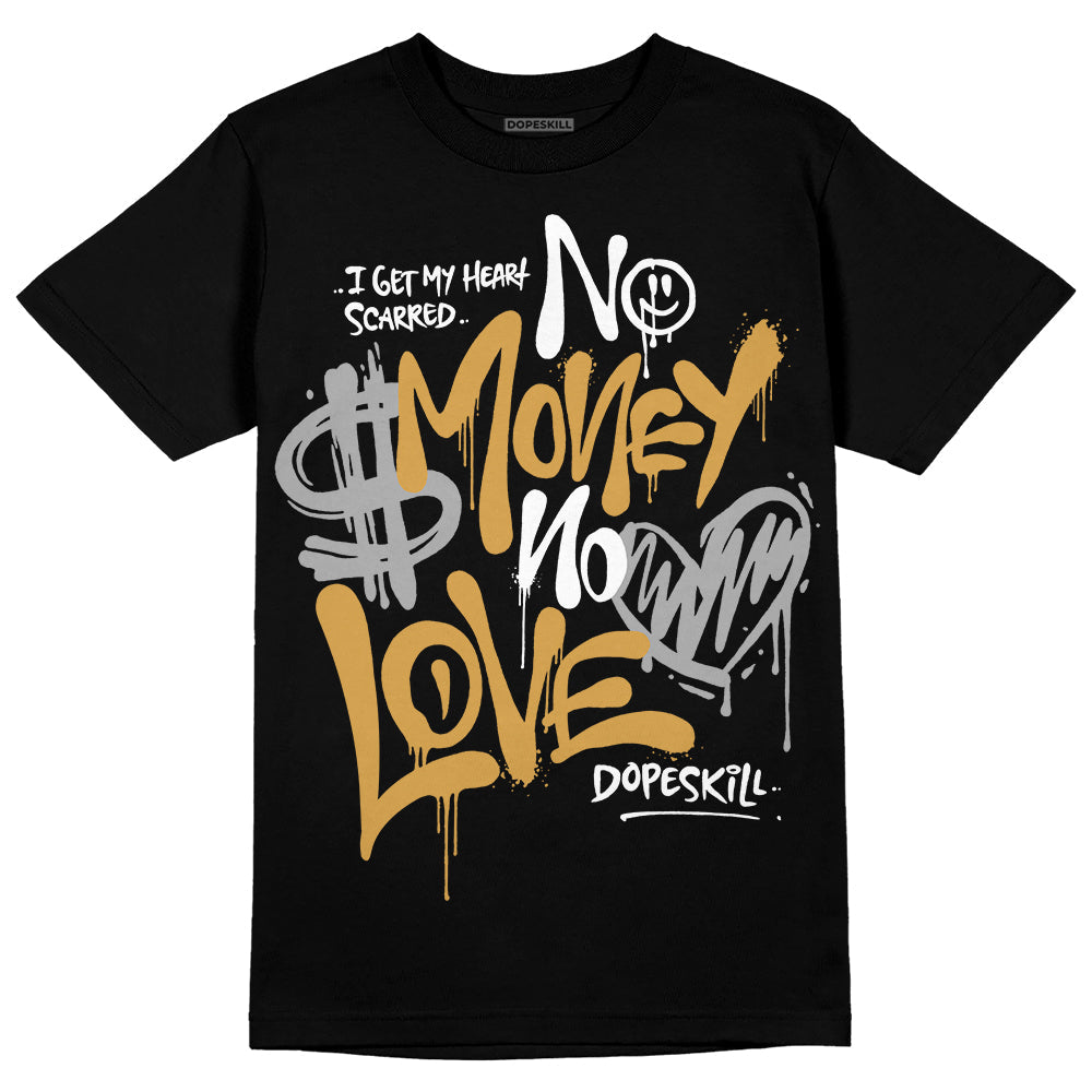 Gratitude 11s superstreetwear T-Shirt No Money No Love Typo Graphic