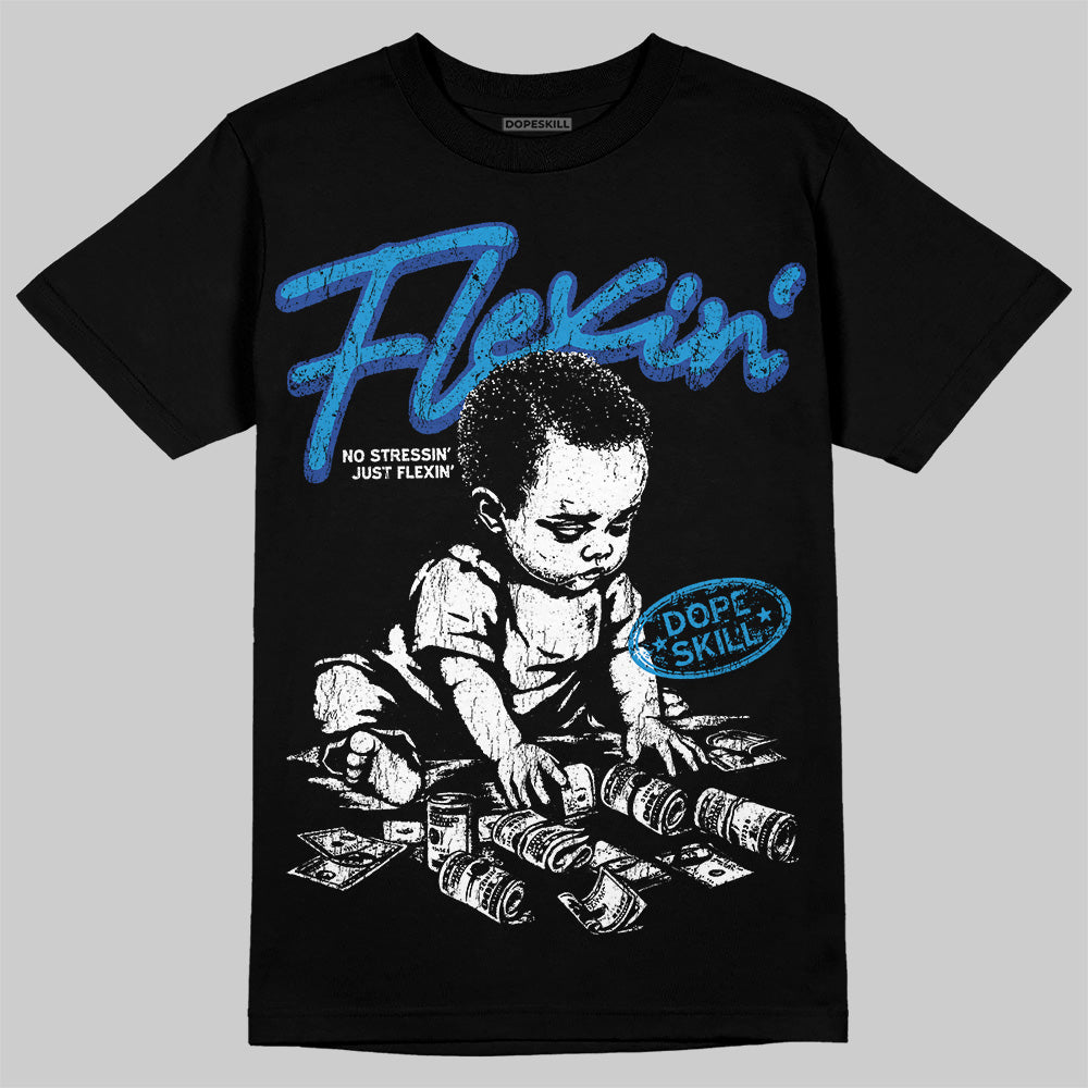 Royal Blue Collection superstreetwear T-Shirt Flexin' Graphic