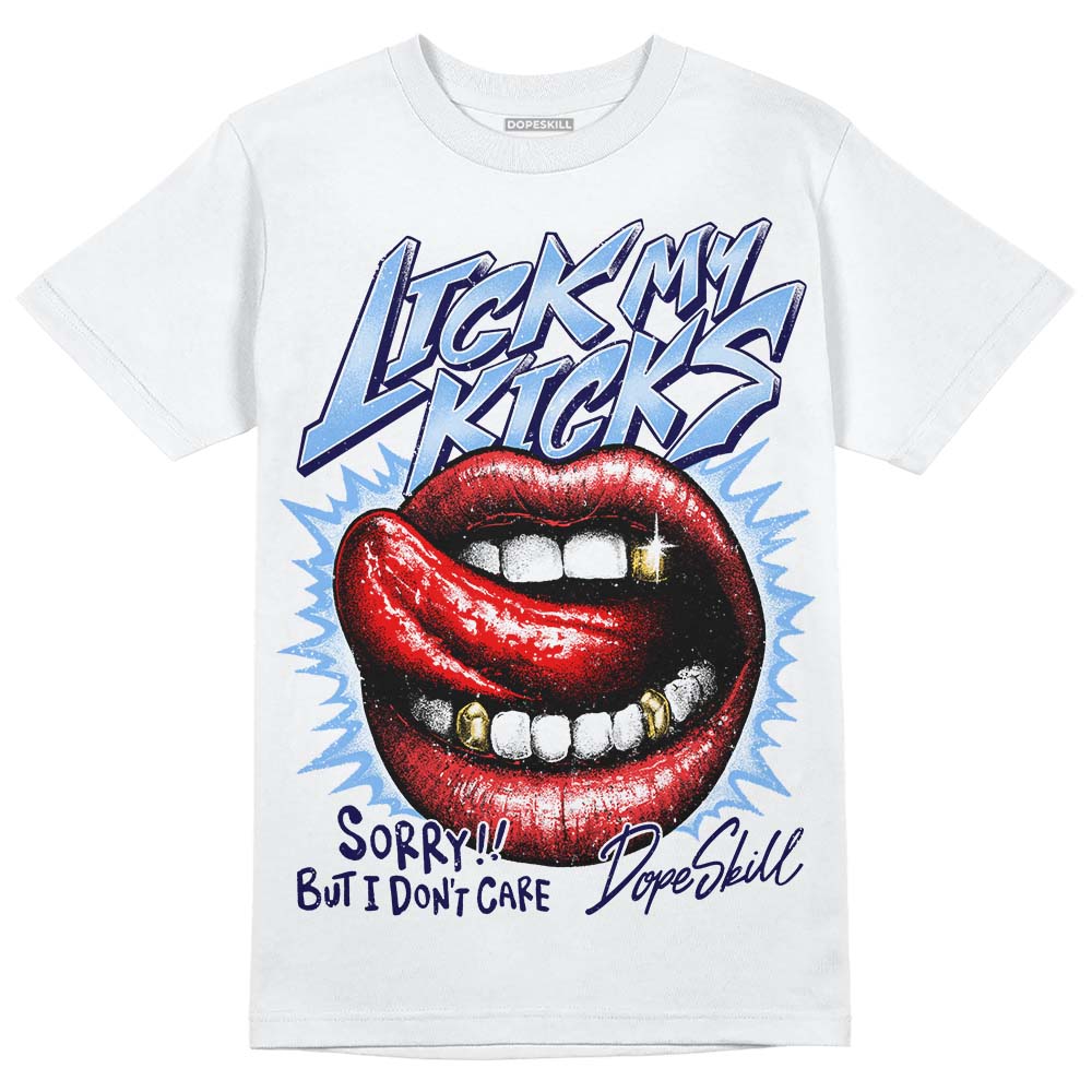 University Blue Collection superstreetwear T-Shirt Lick My Kicks Graphic