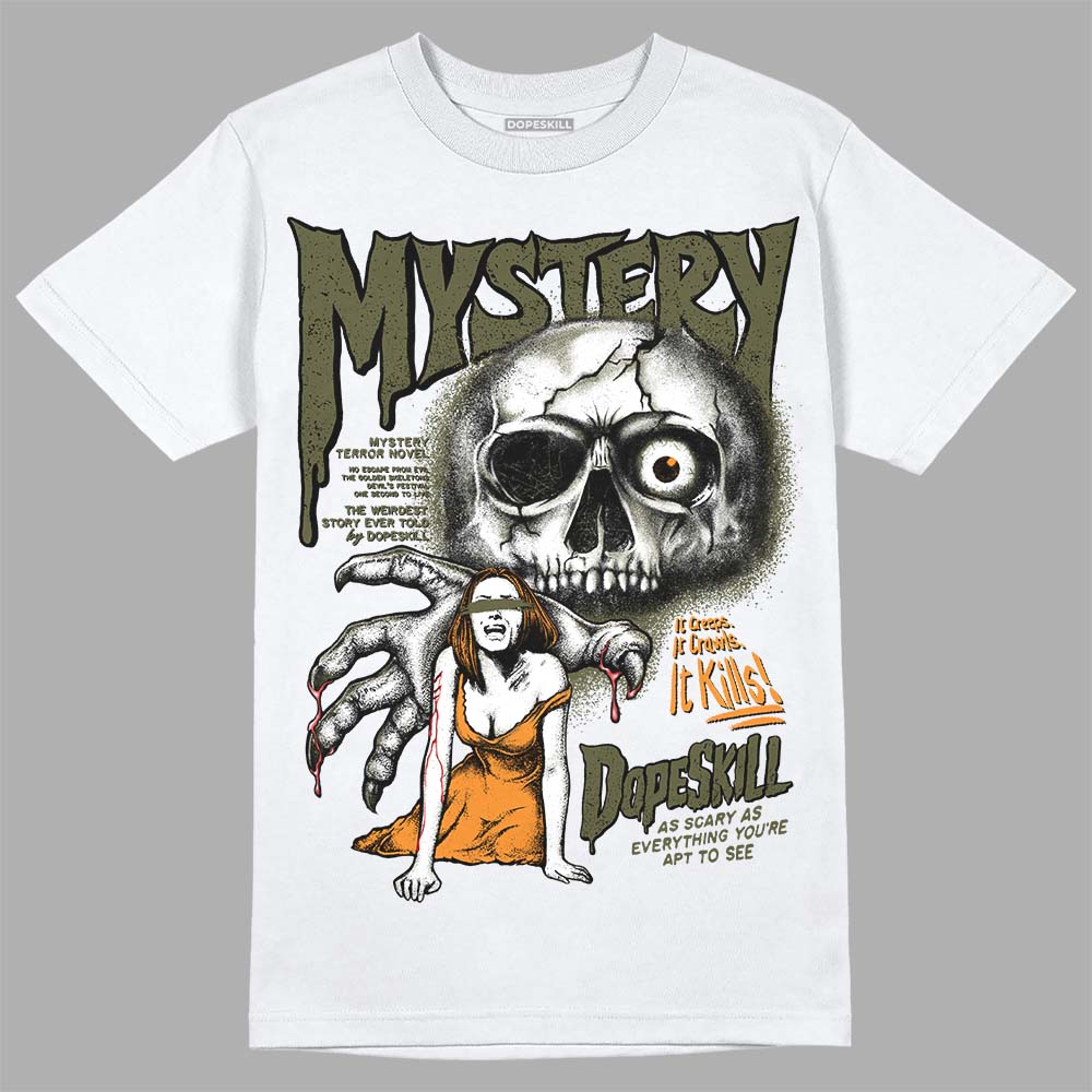 Olive 5s superstreetwear T-Shirt Mystery Ghostly Grasp Graphic