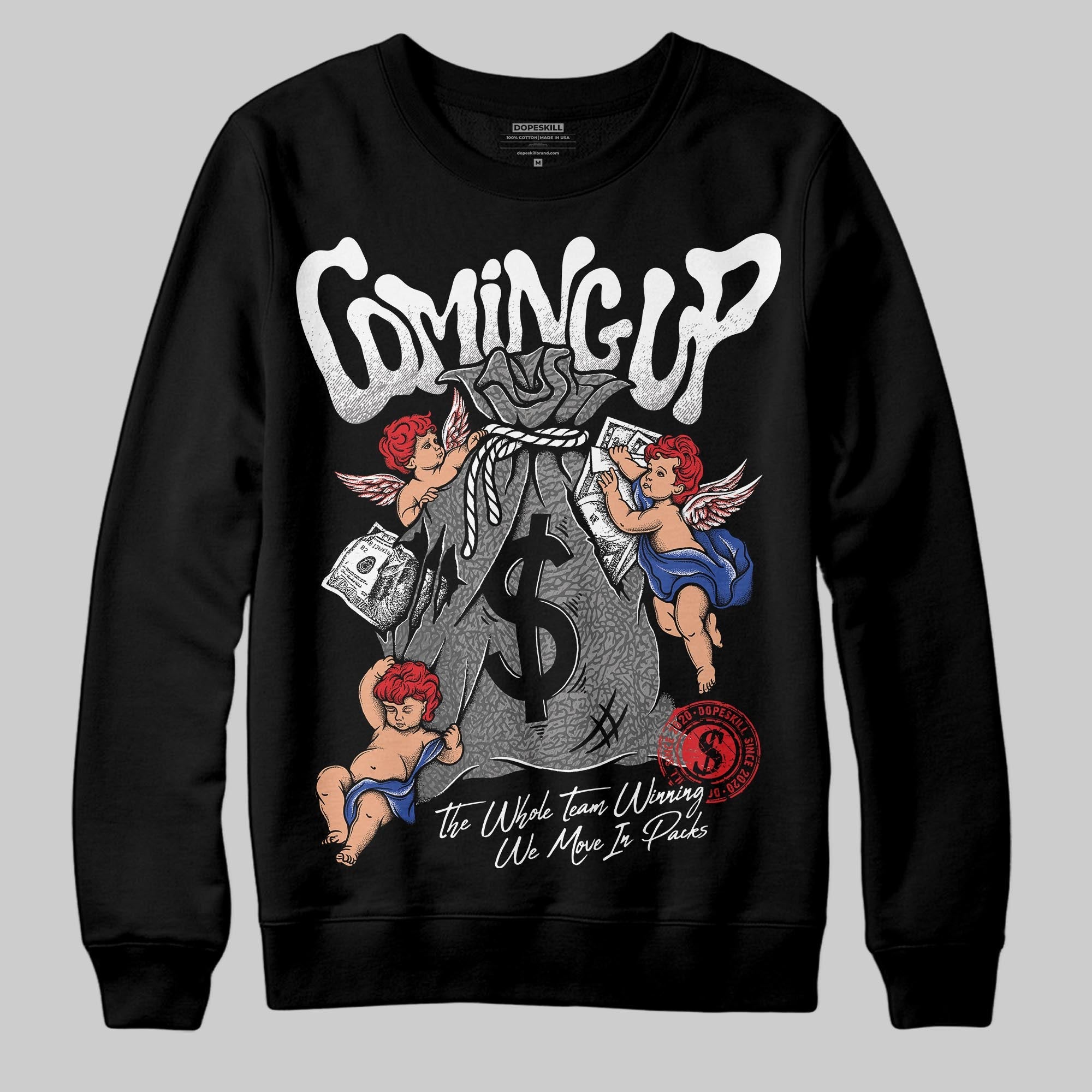 Seoul 2.0 3s superstreetwear Sweatshirt Money Bag Coming Up Graphic