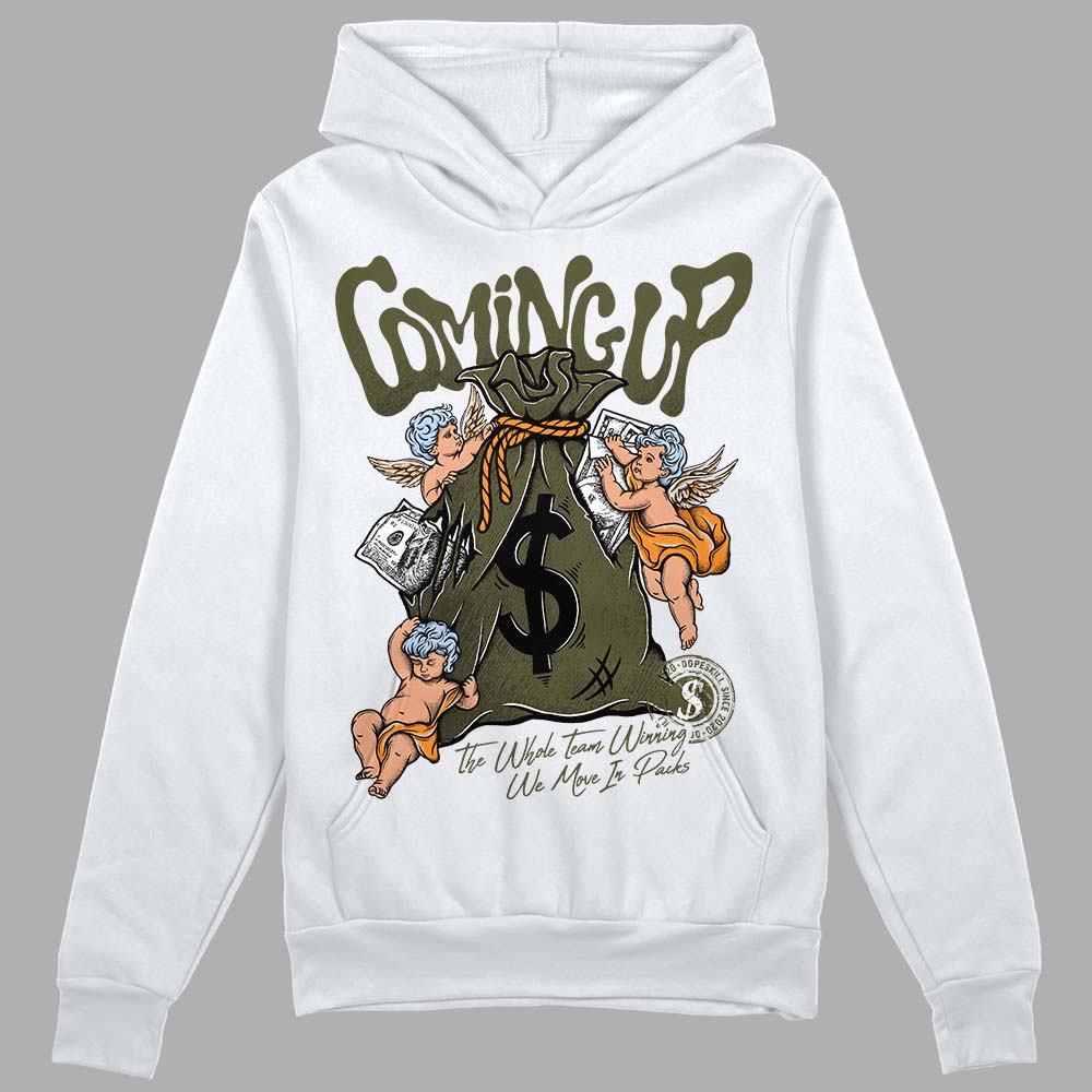 Olive 5s superstreetwear Hoodie Sweatshirt Money Bag Coming Up Graphic